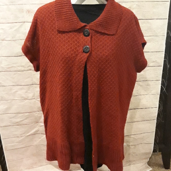 Lane Bryant Sweaters - Lane Bryant short sleeve cardigan